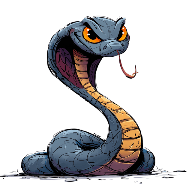 SupaSnake mascot